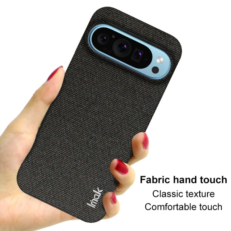 For Google Pixel 9 Pro XL imak Ruiyi Series Cloth Texture PU + PC Phone Case(Black) - free shipping - PMC Jewellery - Order now!