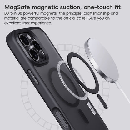 For iPhone 16 Pro Frosted MagSafe Magnetic Phone Case(Titanium Blue) - iPhone 16 Pro Cases by PMC Jewellery | Online Shopping South Africa | PMC Jewellery | Buy Now Pay Later Mobicred