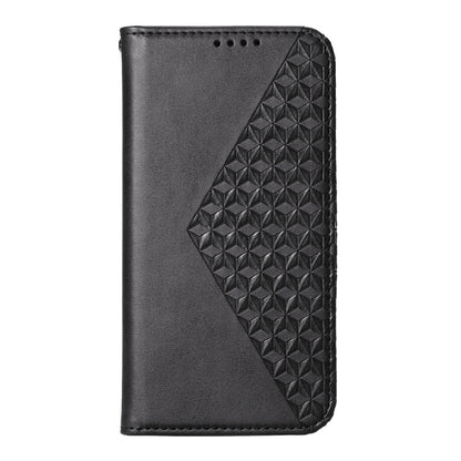 For Redmi K70 Ultra Cubic Grid Calf Texture Magnetic Leather Phone Case(Black) - Xiaomi Cases by PMC Jewellery | Online Shopping South Africa | PMC Jewellery | Buy Now Pay Later Mobicred