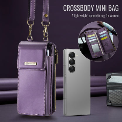 For Samsung Z Fold Series CaseMe Me50 Mini Lanyard Universal Bag(Purple) - Galaxy Z Fold6 5G Cases by CaseMe | Online Shopping South Africa | PMC Jewellery | Buy Now Pay Later Mobicred