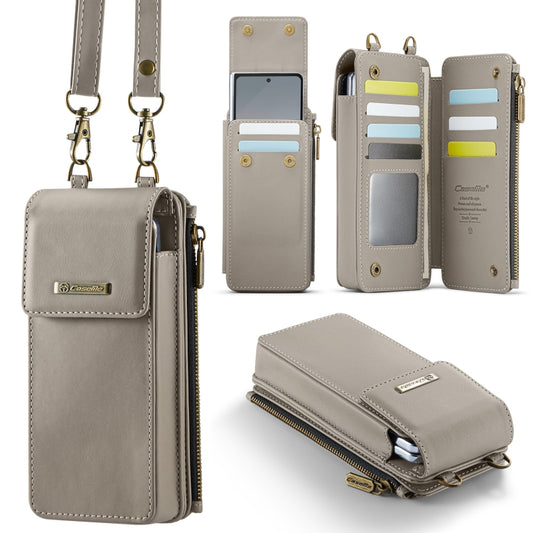 For Samsung Z Fold Series CaseMe Me50 Mini Lanyard Universal Bag(Khaki) - Galaxy Z Fold6 5G Cases by CaseMe | Online Shopping South Africa | PMC Jewellery | Buy Now Pay Later Mobicred