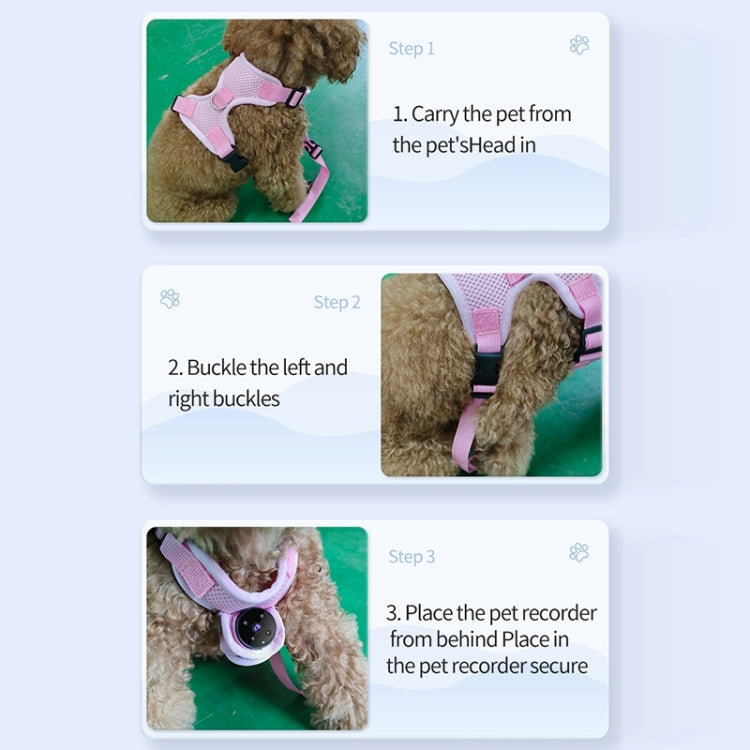 A9 Pet Recorder Tracking Playback IPX6 Waterproof(White) - Pet Tracker by PMC TechLife | Online Shopping South Africa | PMC TechLife | Buy Now Pay Later Mobicred