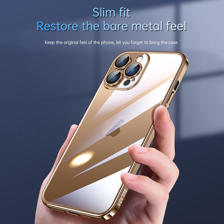 For iPhone 16 Pro Max SULADA JINGJIA Series Lens Protector Hard PC Phone Case(Silver) - iPhone 16 Pro Max Cases by SULADA | Online Shopping South Africa | PMC Jewellery | Buy Now Pay Later Mobicred