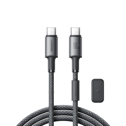 JOYROOM S-A50 3A 480Mbps Fast Charging Data Cable, Type-C to Type-C Cable, Length: 1.2m(Dark Gray) - Multifunction Cable by JOYROOM | Online Shopping South Africa | PMC Jewellery | Buy Now Pay Later Mobicred