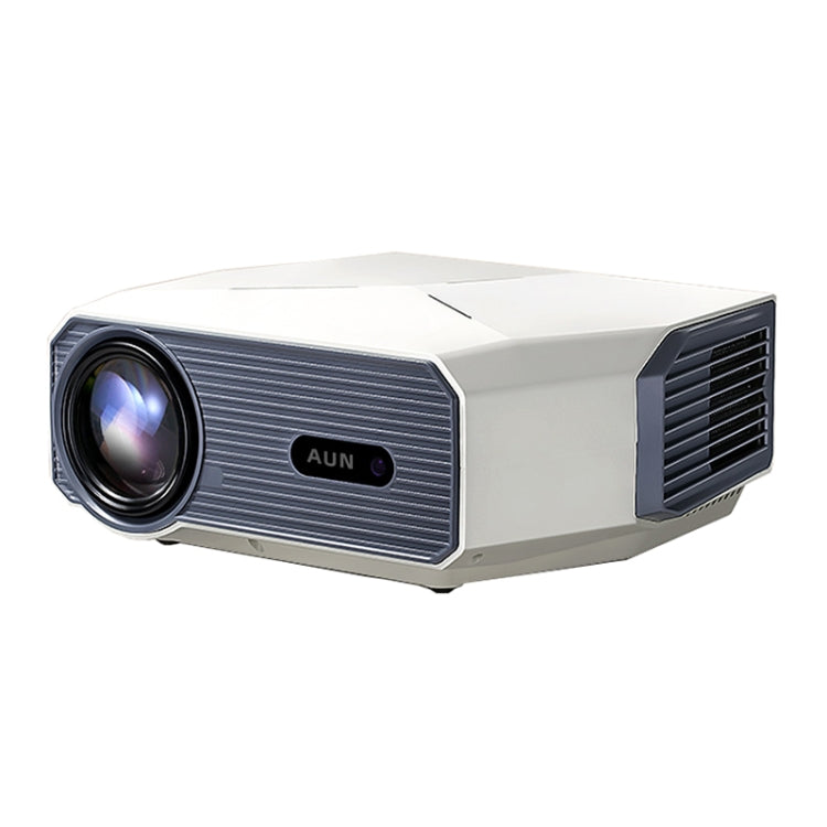 AUN A004 Pro 1920 x 1080P 9000Lumen Android 9.0 Portable LCD Projector, UK Plug(White) - LED Projector by AUN | Online Shopping South Africa | PMC Jewellery | Buy Now Pay Later Mobicred