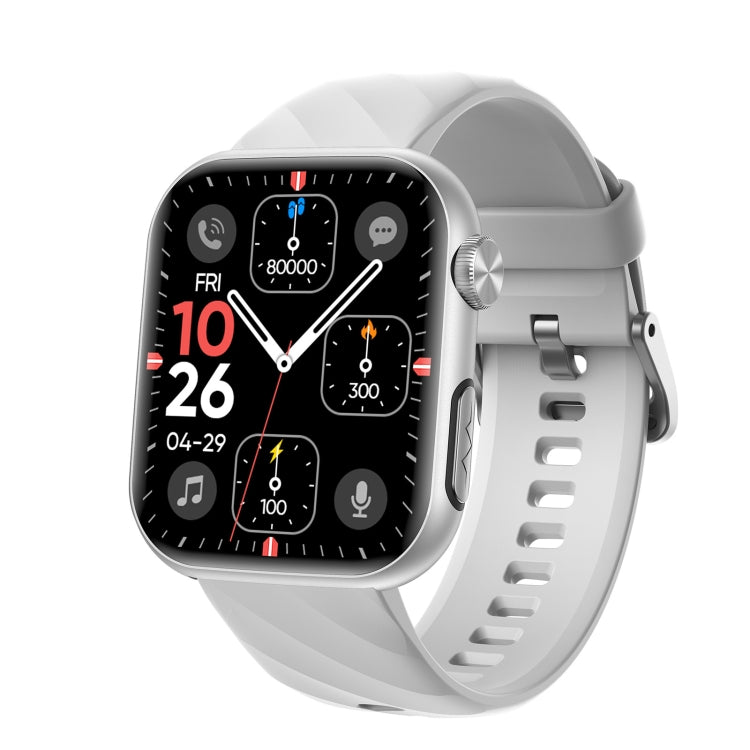 MT500 1.97 inch IP67 Waterproof Smart Watch, Support Electrocardiogram / Temperature Measurement(White) - Smart Watches by PMC TechLife | Online Shopping South Africa | PMC TechLife | Buy Now Pay Later Mobicred