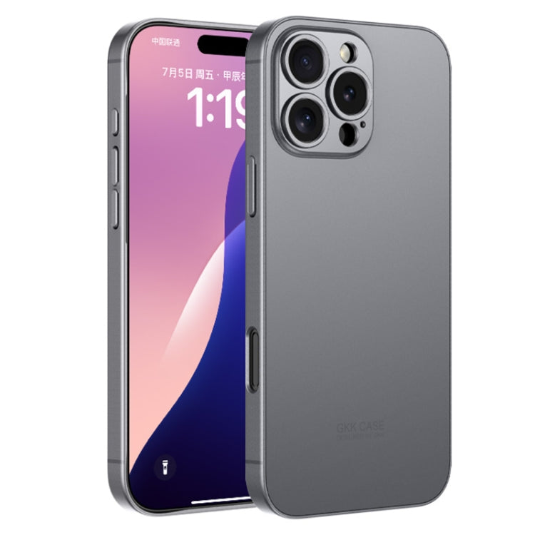 For iPhone 16 Pro GKK AG Craft Skin Feel Full Coverage Phone Case(Mountain Gray) - iPhone 16 Pro Cases by GKK | Online Shopping South Africa | PMC Jewellery | Buy Now Pay Later Mobicred