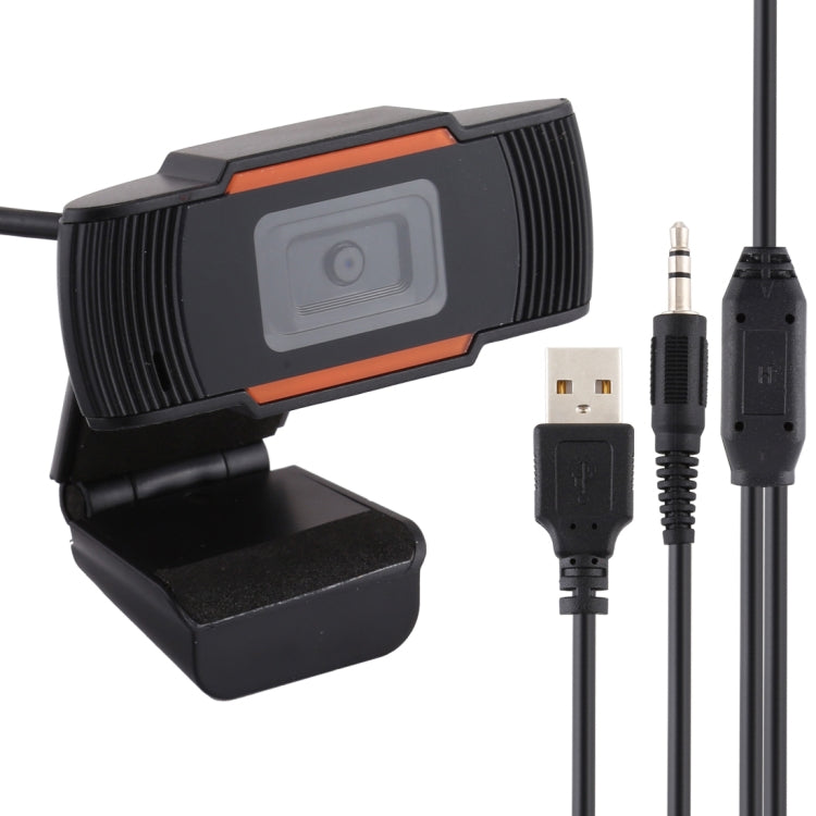 1080P 25fps HD Computer Camera Integrated Microphone USB Web Cam(Black) - HD Camera by PMC TechLife | Online Shopping South Africa | PMC TechLife | Buy Now Pay Later Mobicred