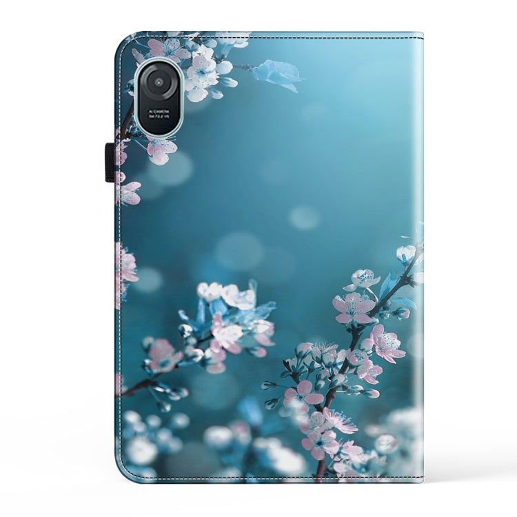 For Honor Pad 8 Crystal Texture Painted Leather Tablet Case(Plum Bossom) - Honor by PMC TechLife | Online Shopping South Africa | PMC TechLife | Buy Now Pay Later Mobicred