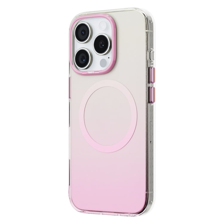 For iPhone 16 Pro TGVIS Grace Series MagSafe Magnetic Phone Case(Pink) - iPhone 16 Pro Cases by TGVIS | Online Shopping South Africa | PMC Jewellery | Buy Now Pay Later Mobicred