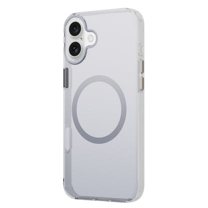 For iPhone 16 TGVIS Grace Series MagSafe Magnetic Phone Case(Grey) - iPhone 16 Cases by TGVIS | Online Shopping South Africa | PMC Jewellery | Buy Now Pay Later Mobicred