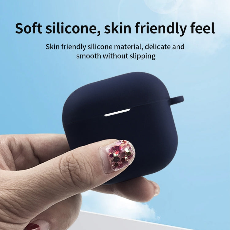 For AirPods 4 Silicone Earphone Protective Case with Hook(Red) - For AirPods 4 by PMC Jewellery | Online Shopping South Africa | PMC Jewellery | Buy Now Pay Later Mobicred