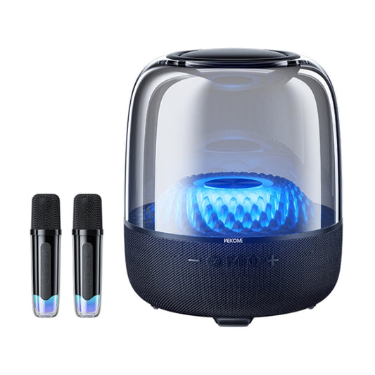 WEKOME Beluga D16 Spiritful Island Desktop Bluetooth Speaker With Dual Microphones(Black) - Desktop Speaker by WK | Online Shopping South Africa | PMC Jewellery | Buy Now Pay Later Mobicred