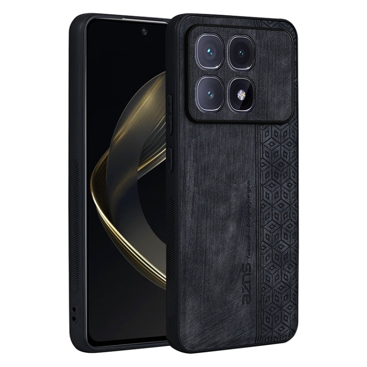 For Redmi K70 Ultra AZNS 3D Embossed Skin Feel Phone Case(Black) - Xiaomi Cases by AZNS | Online Shopping South Africa | PMC Jewellery | Buy Now Pay Later Mobicred