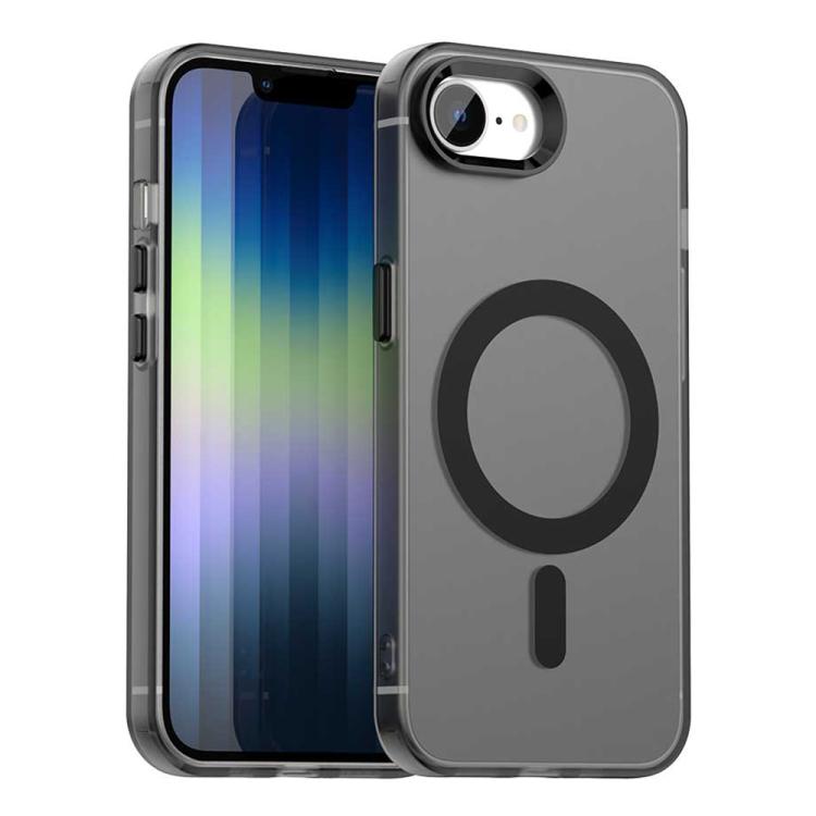 For iPhone 16e Candy Magsafe PC Hybrid TPU Phone Case(Black) - free shipping - PMC TechLife - Order now!