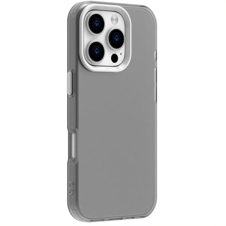 For iPhone 16 Pro Max Candy PC Hybrid TPU Shockproof Phone Case(White) - iPhone 16 Pro Max Cases by PMC Jewellery | Online Shopping South Africa | PMC Jewellery | Buy Now Pay Later Mobicred