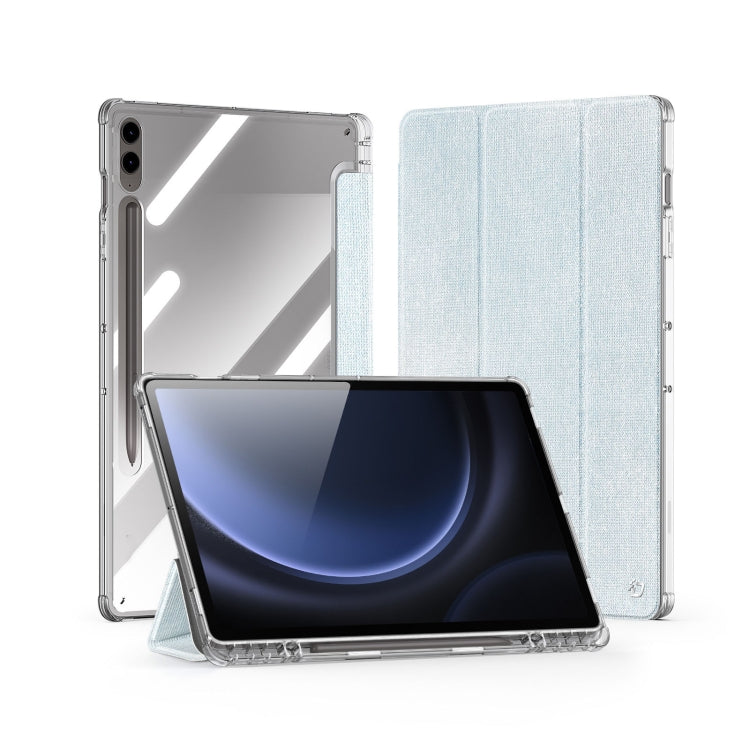 For Samsung Galaxy Tab S10+ DUX DUCIS Unid Series PU+TPU Smart Tablet Case(Blue) - Other Galaxy Tab PC by DUX DUCIS | Online Shopping South Africa | PMC Jewellery | Buy Now Pay Later Mobicred