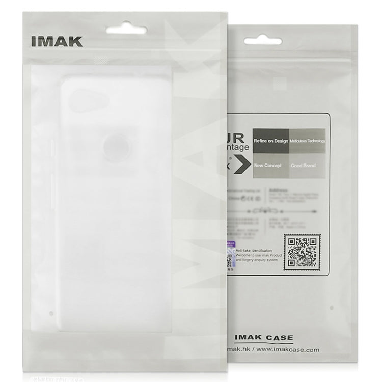 For Tecno Spark Go 2024 IMAK UX-4 Series Four-corner Shockproof Phone Case(Transparent) - Tecno Cases by imak | Online Shopping South Africa | PMC Jewellery | Buy Now Pay Later Mobicred