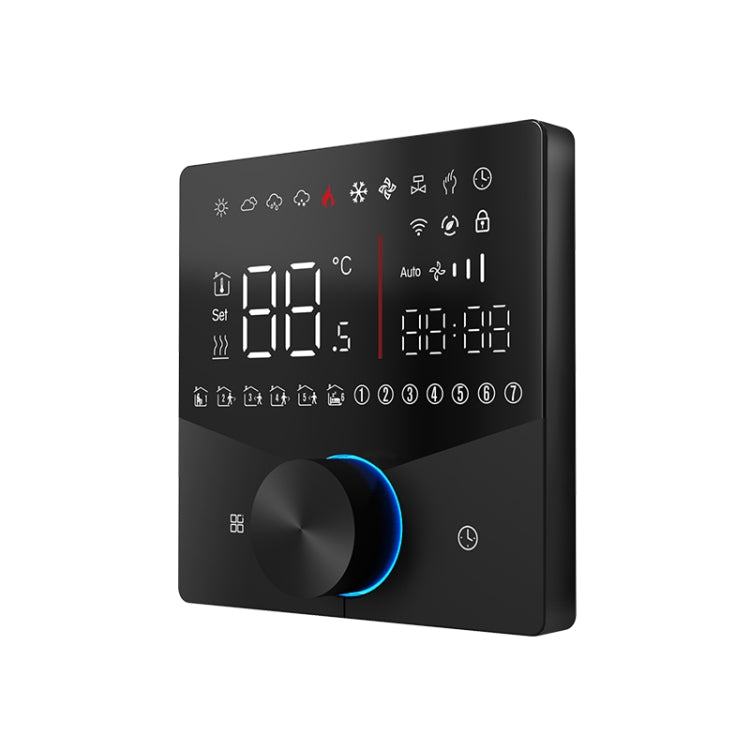 BHT-009GCLW-MT Boiler Heating WiFi Smart Home LED Thermostat with Matter(Black) - Thermostat & Thermometer by PMC Jewellery | Online Shopping South Africa | PMC Jewellery | Buy Now Pay Later Mobicred