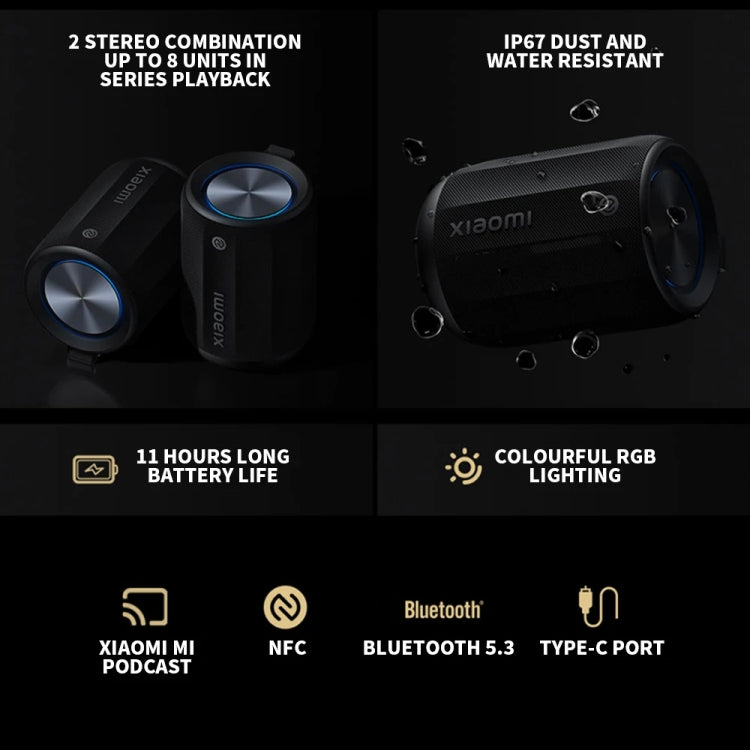 Xiaomi Bluetooth Speaker Mini Support NFC Connection(Light Coffee) - free shipping - PMC Jewellery - Order now!