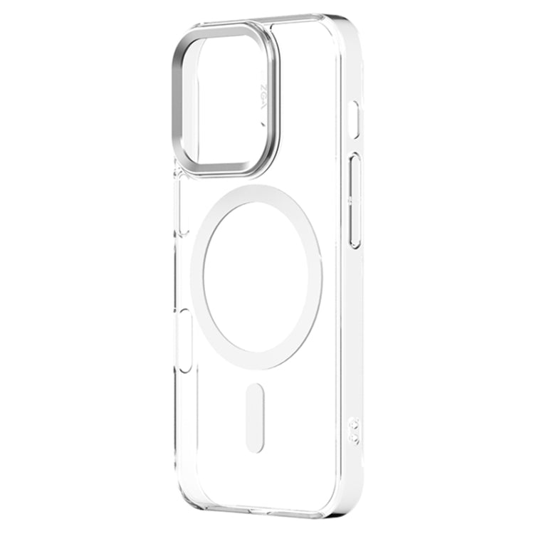 For iPhone 16 Pro ZGA Magsafe Clear PC Tempered Glass Phone Case(Transparent) - iPhone 16 Pro Cases by ZGA | Online Shopping South Africa | PMC Jewellery | Buy Now Pay Later Mobicred