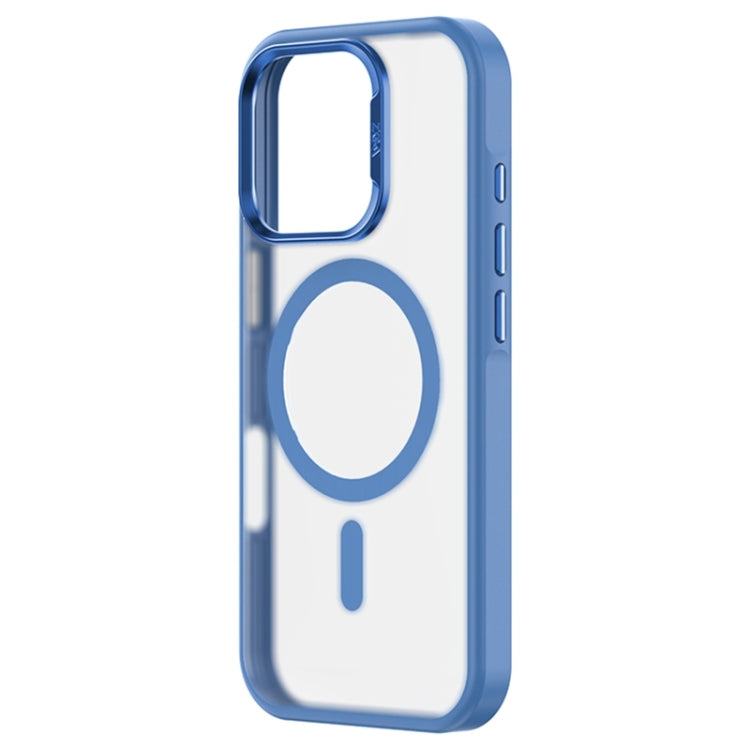 For iPhone 16 Plus ZGA Magsafe Frosted PC Hybrid TPU Phone Case(Blue) - iPhone 16 Plus Cases by ZGA | Online Shopping South Africa | PMC Jewellery | Buy Now Pay Later Mobicred