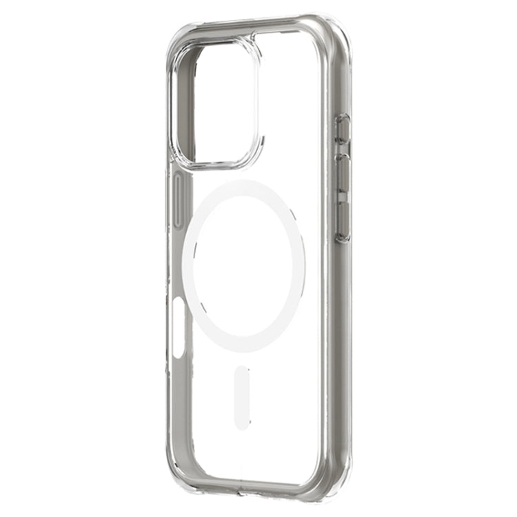 For iPhone 16 Pro ZGA Colorful Airbag Magsafe PC Hybrid TPU Phone Case(Grey) - iPhone 16 Pro Cases by ZGA | Online Shopping South Africa | PMC Jewellery | Buy Now Pay Later Mobicred