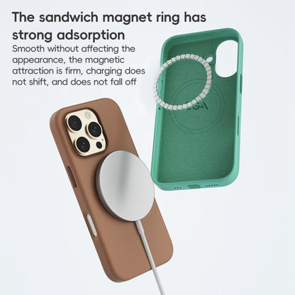 For iPhone 16 Plus ZGA Colorful Liquid Silicone Magsafe Phone Case(Green) - iPhone 16 Plus Cases by ZGA | Online Shopping South Africa | PMC Jewellery | Buy Now Pay Later Mobicred