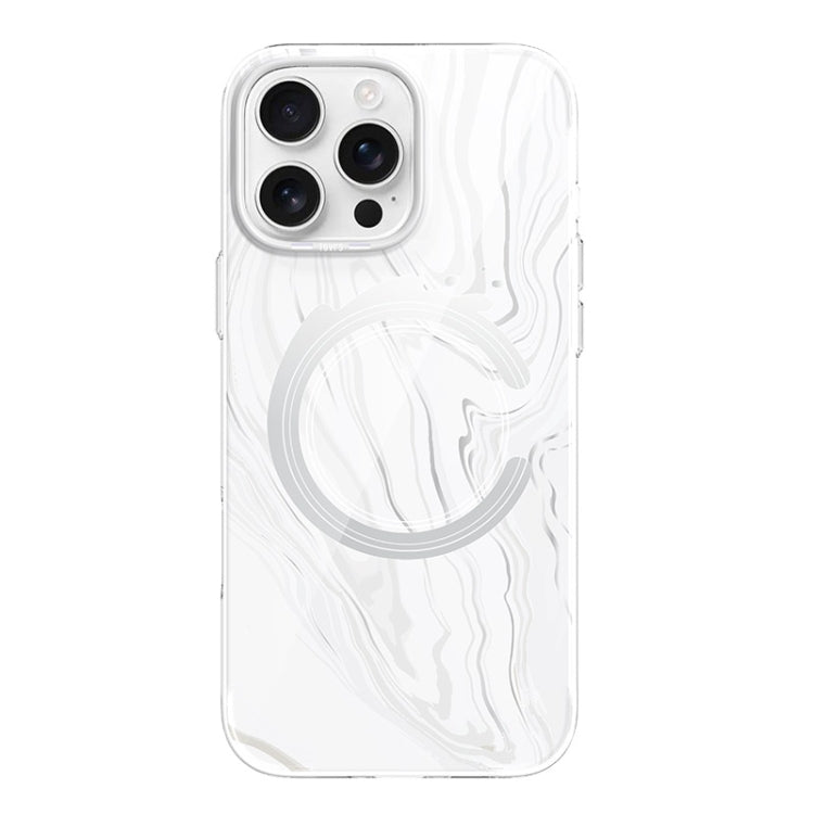 For iPhone 16 Pro Max TGVIS Grace Series MagSafe Magnetic Phone Case(Quicksand) - iPhone 16 Pro Max Cases by TGVIS | Online Shopping South Africa | PMC Jewellery | Buy Now Pay Later Mobicred