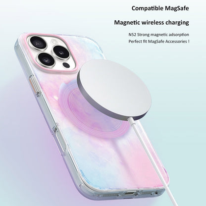 For iPhone 16 Pro Max TGVIS Grace Series MagSafe Magnetic Phone Case(Daisy) - iPhone 16 Pro Max Cases by TGVIS | Online Shopping South Africa | PMC Jewellery | Buy Now Pay Later Mobicred