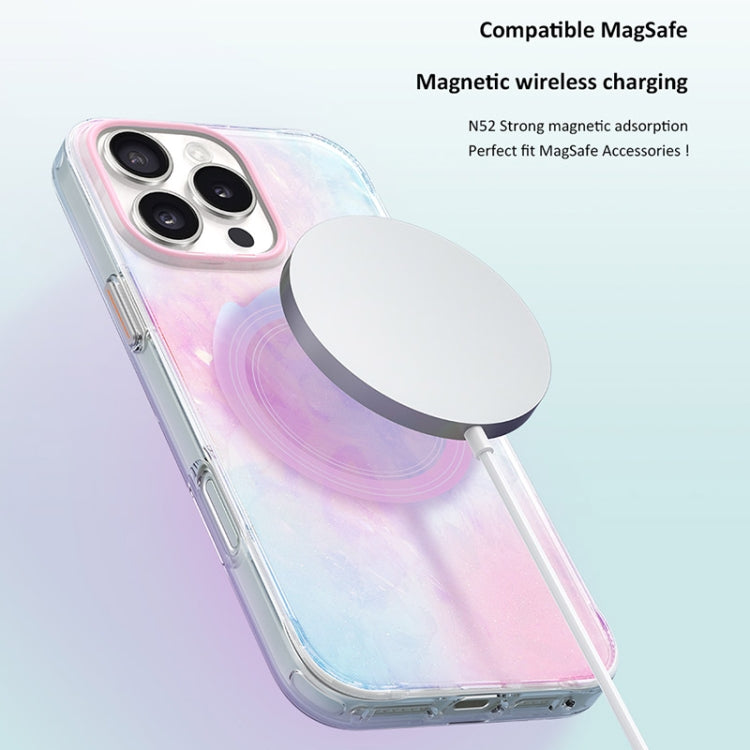 For iPhone 16 Plus TGVIS Grace Series MagSafe Magnetic Phone Case(Hallucination) - iPhone 16 Plus Cases by TGVIS | Online Shopping South Africa | PMC Jewellery | Buy Now Pay Later Mobicred