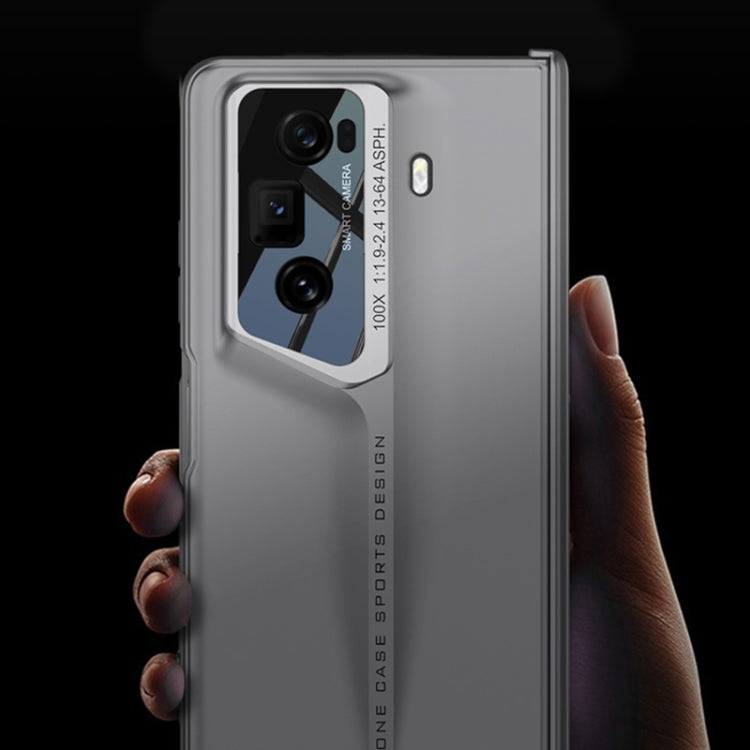 For Honor Magic Vs3 GKK Integrated Magnetic Blade Ultra-thin Full Coverage Phone Case(Grey) - Honor Cases by GKK | Online Shopping South Africa | PMC Jewellery | Buy Now Pay Later Mobicred