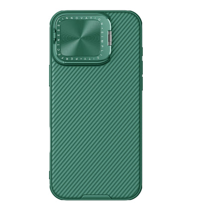 For iPhone 16 Pro Max NILLKIN CamShield Prop MagSafe Magnetic PC Phone Case(Green) - iPhone 16 Pro Max Cases by NILLKIN | Online Shopping South Africa | PMC Jewellery | Buy Now Pay Later Mobicred