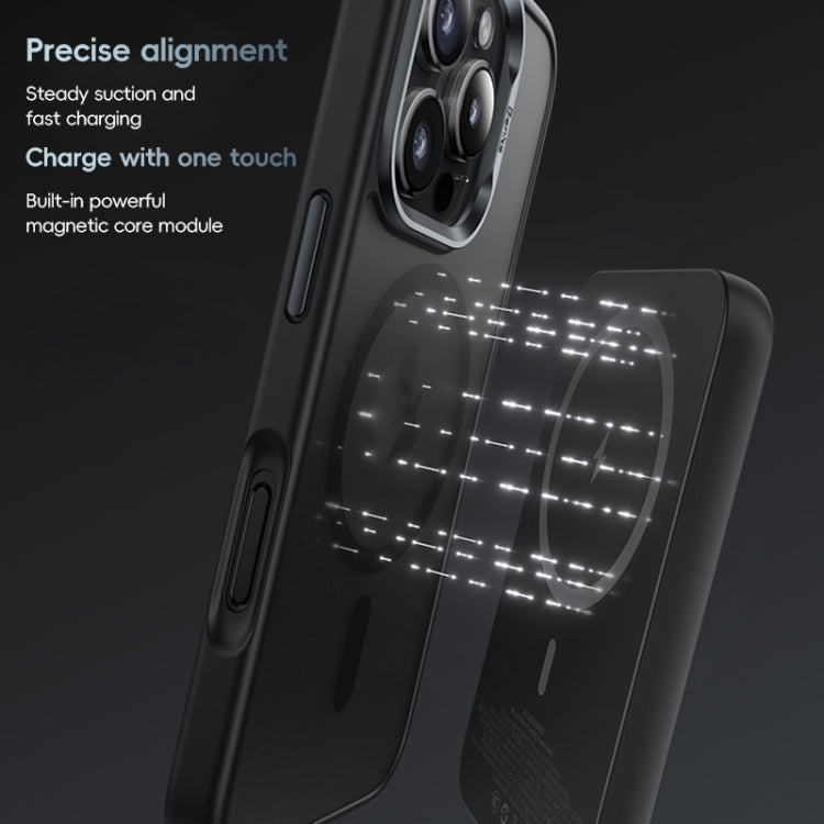 For iPhone 16 Benks Skin Feel MagSafe Magnetic Shockproof Phone Case(Black) - iPhone 16 Cases by Benks | Online Shopping South Africa | PMC Jewellery | Buy Now Pay Later Mobicred