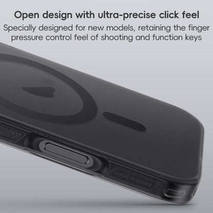 For iPhone 16 Pro Max Benks Frosted MagSafe Magnetic Shockproof Phone Case(Black) - iPhone 16 Pro Max Cases by Benks | Online Shopping South Africa | PMC Jewellery | Buy Now Pay Later Mobicred