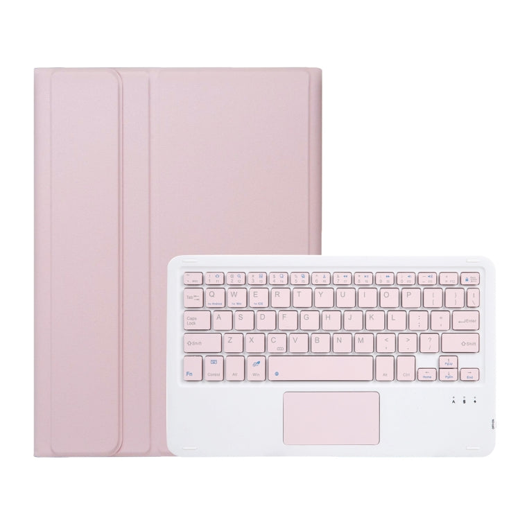 For Huawei MatePad SE 11 2024 AH21-A Ultra-thin Detachable Bluetooth Keyboard Leather Tablet Case with Touchpad(Pink White) - Others Keyboard by PMC Jewellery | Online Shopping South Africa | PMC Jewellery | Buy Now Pay Later Mobicred