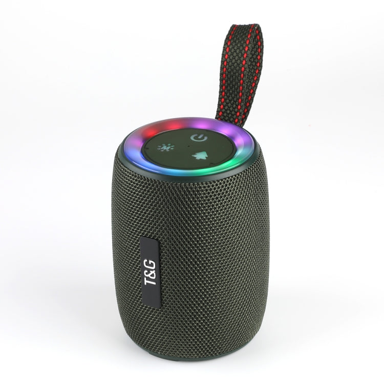 T&G TG434 Outdoor Portable Wireless Bluetooth Speaker(Green) - Desktop Speaker by T&G | Online Shopping South Africa | PMC Jewellery | Buy Now Pay Later Mobicred