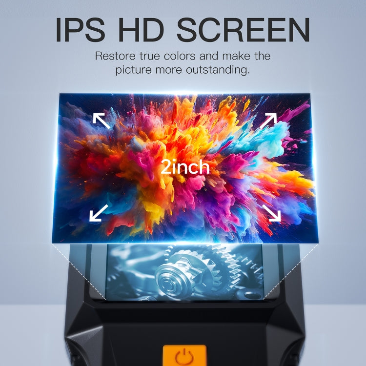 P230 8mm 2 inch Single Camera Endoscope with Screen, Length:5m - free shipping - PMC Jewellery - Order now!