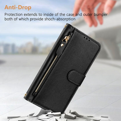 For Ulefone Note 18 Ultra Multi-Card Slots Zipper Wallet Leather Phone Case(Black) - Ulefone Cases by PMC Jewellery | Online Shopping South Africa | PMC Jewellery | Buy Now Pay Later Mobicred