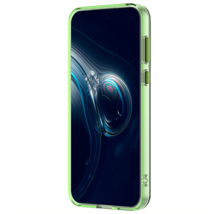 For Huawei Pura 70 Pro Candy PC Hybrid TPU Shockproof Phone Case(Green) - Huawei Cases by PMC Jewellery | Online Shopping South Africa | PMC Jewellery | Buy Now Pay Later Mobicred