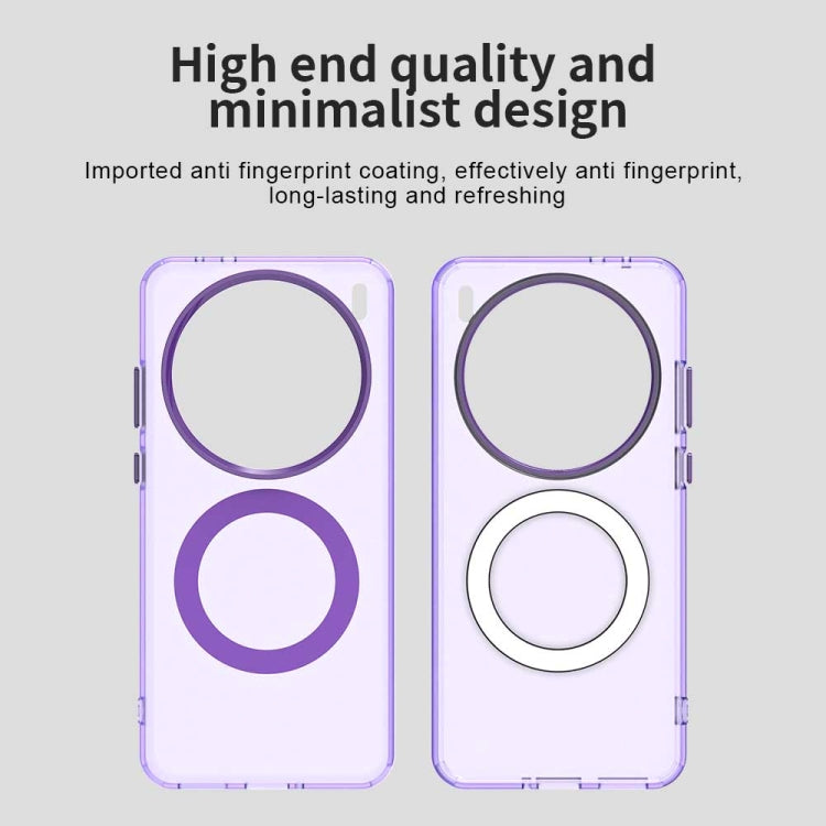 For vivo X200 Pro mini Candy Magsafe PC Hybrid TPU Phone Case(Purple) - X200 Pro mini Cases by PMC Jewellery | Online Shopping South Africa | PMC Jewellery | Buy Now Pay Later Mobicred