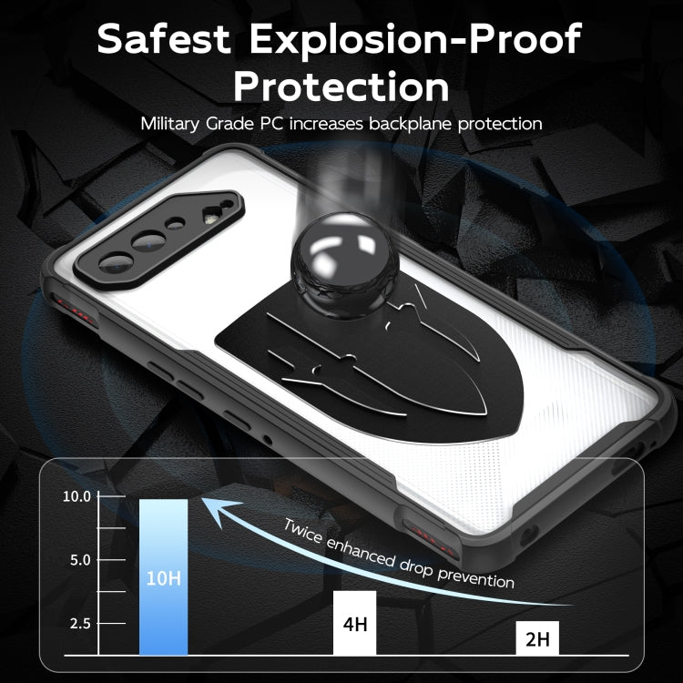 For ASUS ROG Phone 5 Cooling 3 in 1 Phone Case(Black) - ASUS Cases by PMC TechLife | Online Shopping South Africa | PMC TechLife | Buy Now Pay Later Mobicred