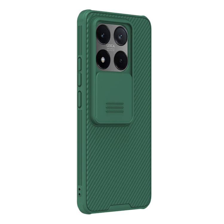 For Xiaomi 14T NILLKIN CamShield Pro PC Phone Case(Green) - 14T Cases by NILLKIN | Online Shopping South Africa | PMC Jewellery | Buy Now Pay Later Mobicred