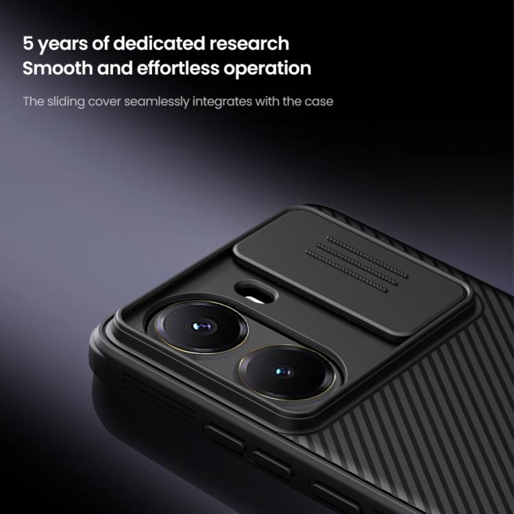 For Xiaomi Poco X7 Pro NILLKIN CamShield Pro PC Phone Case(Black) - free shipping - PMc TechLife - Order now!