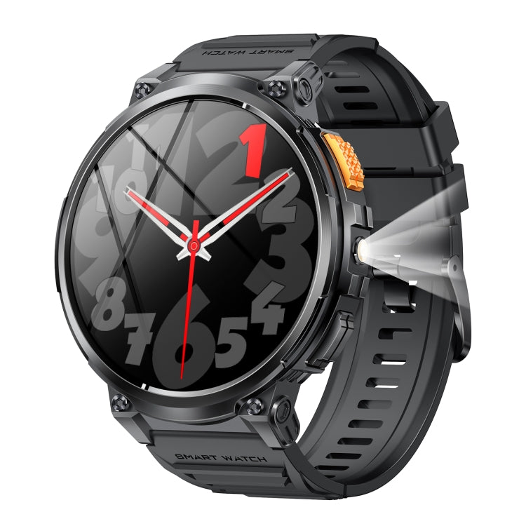 LEMFO K66 1.85 inch Bluetooth Call Smart Watch, Support Heart Rate / Blood Oxygen(Black) - free shipping - PMC TechLife - Order now!