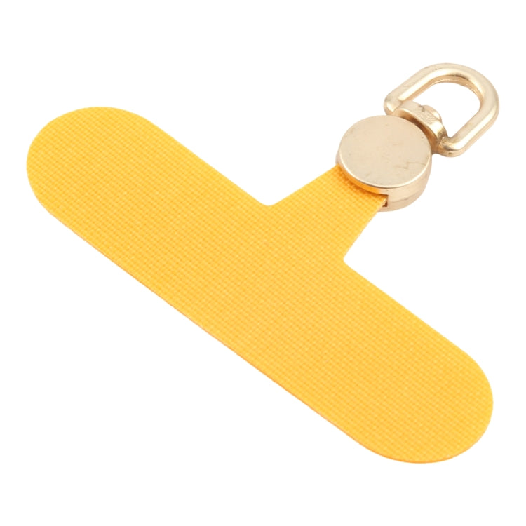 360 Degree Rotation Mobile Phone Lanyard Fixing Gasket(Yellow) - free shipping - PMc TechLife - Order now!