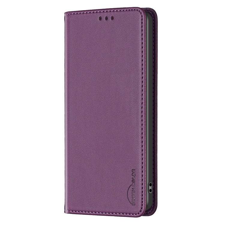 For Samsung Galaxy S25 Ultra 5G Magnetic Leather Phone Case(Purple) - Galaxy S25 Ultra 5G Cases by PMC Jewellery | Online Shopping South Africa | PMC Jewellery | Buy Now Pay Later Mobicred