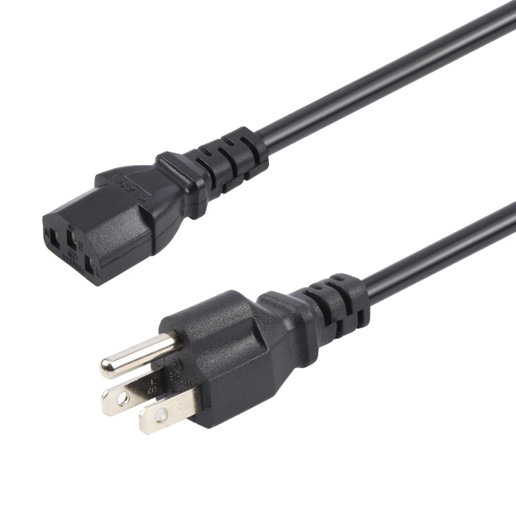US Plug Computer PC Power Cord 3 Pin Cable, Length:5m(Black) - Power Cord by PMC TechLife | Online Shopping South Africa | PMC TechLife | Buy Now Pay Later Mobicred