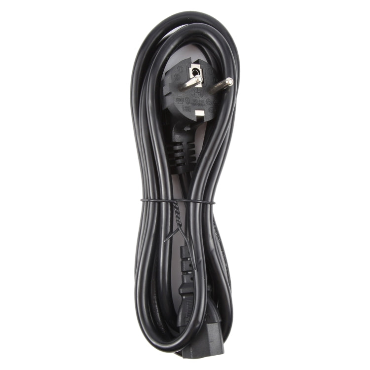 EU Plug Computer PC Power Cord 3 Pin Cable, Length:5m(Black) - Power Cord by PMC TechLife | Online Shopping South Africa | PMC TechLife | Buy Now Pay Later Mobicred
