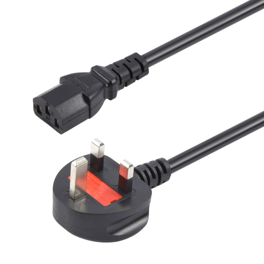 Big UK Plug Computer PC Power Cord 3 Pin Cable, Length:3m(Black) - Power Cord by PMC Jewellery | Online Shopping South Africa | PMC Jewellery | Buy Now Pay Later Mobicred